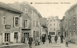 S6338 Cpa 87 Oradour Sur Vayres - Rue Principale - Oradour Sur Vayres
