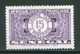 SENEGAL- Taxe Y&T N°24- Neuf Sans Gomme - Postage Due