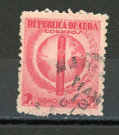 CUBA - LE TABAC - N° Yvert 258 Obl. - Usados