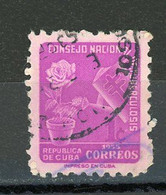 CUBA - BIENFAISANCE - N° Yvert 25 Obli. - Beneficiencia (Sellos De)