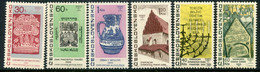 CZECHOSLOVAKIA 1967 Jewish Cultural Artifacts MNH / **.  Michel  1709-14 - Ongebruikt