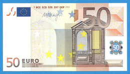 50 EURO SPAIN DRAGHI V-M054 UNC-FDS (D127) - 50 Euro