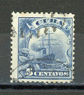 CUBA - PAQUEBOT UMBRIA - N° Yvert 145 Obli. - Usati