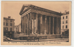 DEPT 38 : édit. L L N° 40 : Vienne Temple D'Auguste Et De Lydie - Vienne