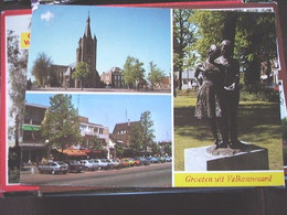 Nederland Holland Pays Bas Valkenswaard Met Kerk En Standbeeld - Valkenswaard