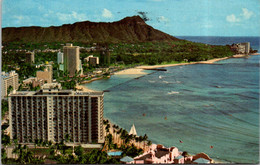 Hawaii Outrigger Hotel At Waikiki Beach 1968 - Honolulu