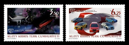 Turkish Cyprus 2021 Mih. 878/79 Turkish Cyprus First Domestic Automobile Günsel B9 MNH ** - Nuovi