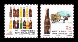 Turkish Cyprus 2021 Mih. 880/81 Old Local Soft Drinks MNH ** - Nuovi