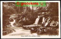 LYNTON Falls Glen Lyn 1929 Sent From WOOLACOMBE - Lynmouth & Lynton