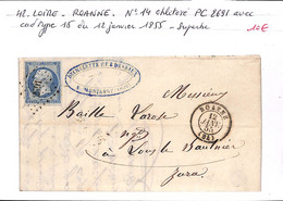 42- LOIRE -  ROANNE - Voir Descriptif De La Vente Avec Photo Du Scan - 1849-1876: Klassieke Periode