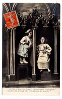 Humour-- Fillettes Au Confessionnal....." Ah! De Grâce Ma Soeur! La Farce.....émissaire Du Diable !.............à Saisir - Humour