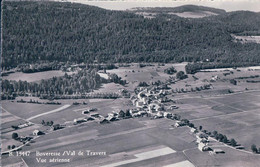 Val De Travers, Boveresse Vu D'avion (15447) - Travers