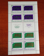 South Arabia Aden - Kathiri State Of Hadhramaut, Olympic Games Mexico 1968 And Munchen 1972 Block, Mint Never Hinged - Sommer 1968: Mexico