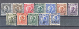 Yugoslavia Kingdom 1924 Mi#176-185 And 1925 Mi#186-187 Used - Oblitérés