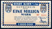Germany Old City Banknotes Set, Notgeld 1923 Stadt Kirn, Look! - Lokale Ausgaben