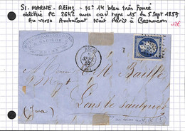 51 - MARNE - REIMS  -  Voir Descriptif De La Vente Avec Photo Du Scan - 1849-1876: Klassik