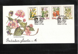 Ciskei 1993 Invader Plants FDC - Piante Velenose