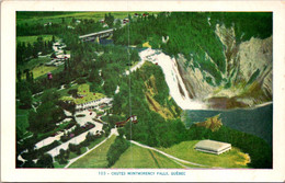 Canada Montmorency Falls The Chutes 1955 - Montmorency Falls