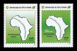 Ivory Coast 2021 Mih. 1663/64 African Philatelic Hub MNH ** - Côte D'Ivoire (1960-...)