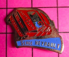 815B Pin's Pins / Beau Et Rare / THEME : AUTOMOBILES / RALLYE SERGE  HEYRAULT SUPER PROS - Rally