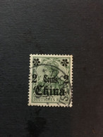 China Stamp, Imperial Germany Stamp Overprint, CINA,CHINE,LIST1352 - Oblitérés