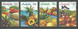 Australia 1987 Mi 1019-1022 MNH  (ZS7 ASL1019-1022) - Fruits