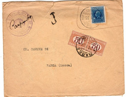 Italy  1933 Taxed Cover - Segnatasse