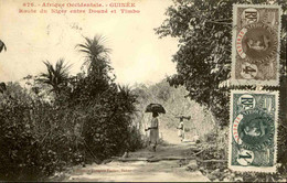 GUINÉE - Carte Postale De La Route Du Niger Entre Douné Et Timbo - L 109961 - Guinée Française