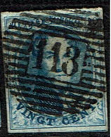 7  Obl  P 113  Tamise  + 8 - 1851-1857 Medaillen (6/8)