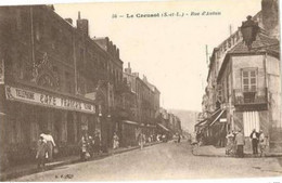 Le Creusot  .   Rue D'Autun. - Le Creusot