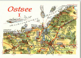 52399768 - Landkarte Ostsee - Sin Clasificación