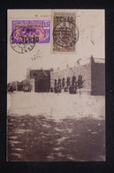 TCHAD - Affranchissement Surchargés Sur Carte Postale, De Fort Lamy Pour La France En 1929 - L 110023 - Storia Postale