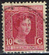 LUX-30 - LUXEMBOURG N° 95 Obl. Duchesse Marie-Adélaïde - 1914-24 Marie-Adelaide