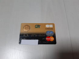 ANCIENNE CARTE A PUCE BANCAIRE CREDIT AGRICOLE DEBUT ANNEES 90 !!! - Tarjeta Bancaria Desechable