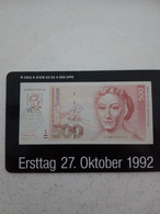 ALLEMAGNE GERMANY  PRIVEE BANKNOTE BILLET 500DM 1992 4000 EX - Stamps & Coins