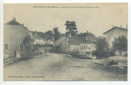 CPA 52 FAYL BILLOT - Le Pont Du Vau Et Rue Du Chemin Neuf - Fayl-Billot