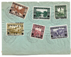 Yu-BH004 / JUGOSLAWIEN - Mi.Nr. 11 - 16, 2.11.19 Sarajevo -Marken überdruckt S.H.S. Etc - Covers & Documents