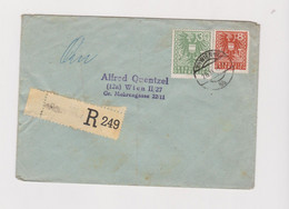 AUSTRIA 1945  WIEN Nice Registered Cover - 1945-60 Storia Postale