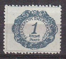 Q2597 - LIECHTENSTEIN TAXE Yv N°10 * - Taxe