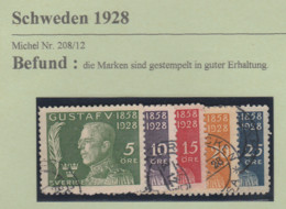 Schweden-Briefmarken  Gebraucht 1928 - Neufs