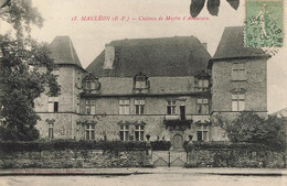 A1365 Mauléon Château De Maytie - Mauleon