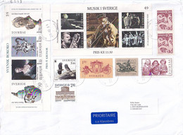 Schweiden 2011 - Grossformatiger Brief, Echt Gelaufen (8.645) - Storia Postale