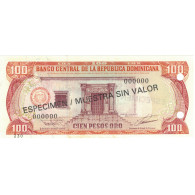 Billet, Dominican Republic, 100 Pesos Oro, 1993, 1993, Specimen, KM:144s, SUP+ - Dominikanische Rep.