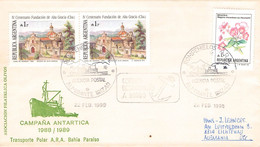 ARGENTINA - COVER 1990 POMPEHIELOS A.R.A. > LICHTENAU/DE Mi #1917 / YZ78 - Lettres & Documents