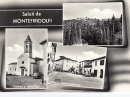 MONTEFRIDOLFI-SAN CASCIANO VAL DI PESA-FIRENZE-SALUTI DA..-MULTIVEDUTE-CARTOLINA VERA FOTOGRAFIA- VIAGGIATA IL 22-9-1970 - Firenze (Florence)