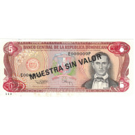 Billet, Dominican Republic, 5 Pesos Oro, 1994, 1994, Specimen, KM:146s, SUP+ - Dominicana