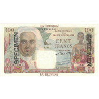 Billet, Réunion, 100 Francs, Specimen, KM:45s, SPL+ - Reunion