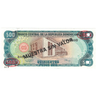 Billet, Dominican Republic, 500 Pesos Oro, 1994, 1994, Specimen, KM:137s2, SPL+ - Dominicana