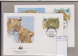 WWF Issue Michel Cat.No. Afghanistan 1453/1456 FDC - FDC