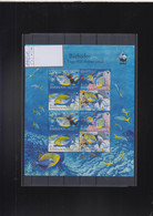 WWF Issue Michel Cat.No. Barbados 1119/1122 Mnh/** Sheet - Unused Stamps